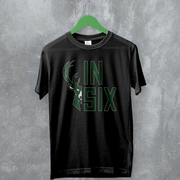 Milwaukee Bucks Fear The Deer Basketball Fan Graphic Gift Game Day T-Shirt 170 - Picture 1 of 5